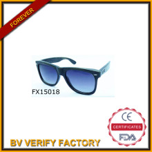 2015 handgemachte Oversize Holzsonnenbrille (FX150018)